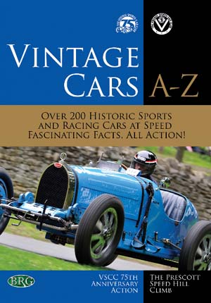 DVD Cover - Vintage cars A-Z
